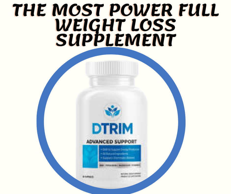 DTrim Advanced Support Ingredients